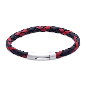 Unique & Co - Férfi bőr karkötő - B531BAR 