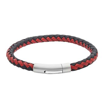 Unique & Co - Férfi bőr karkötő - B553BRE