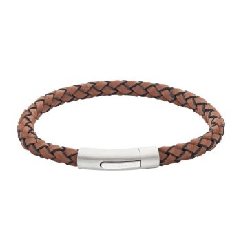 Unique & Co - Férfi bőr karkötő - B561BR
