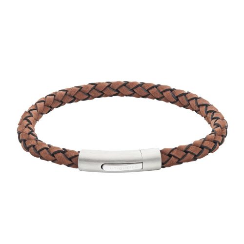 Unique & Co - Férfi bőr karkötő - B561BR