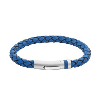 Unique & Co - Férfi bőr karkötő - B565BLUE