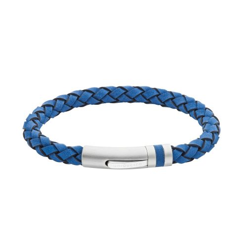 Unique & Co - Férfi bőr karkötő - B565BLUE