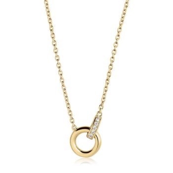 Sif Jakobs - Ezüst nyaklánc medállal - C0030-CZ(YG)