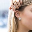 Sif Jakobs - Ezüst fülbevaló - E2059-CZ(RG)