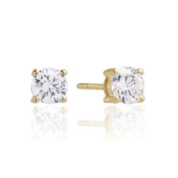 Sif Jakobs - Ezüst fülbevaló - E5MMRD-CZ(YG)