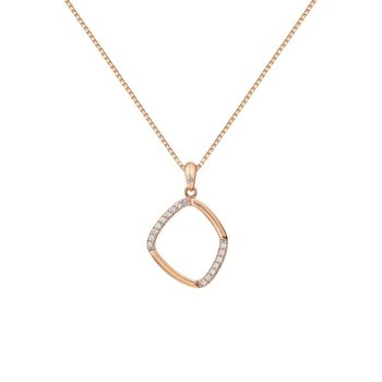 Hot Diamonds - Ezüst nyaklánc medállal - DP783