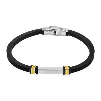 Lotus Style - Férfi kaucsuk karkötő - LS2536-2-2