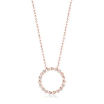 Sif Jakobs - Ezüst nyaklánc medállal - P3660-CZ(RG)-45