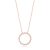 Sif Jakobs - Ezüst nyaklánc medállal - P3660-CZ(RG)-45