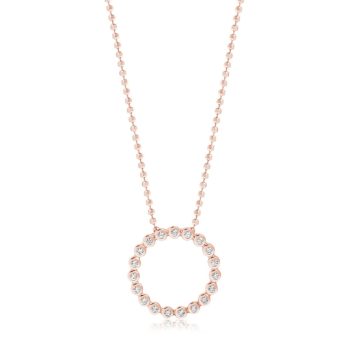 Sif Jakobs - Ezüst nyaklánc medállal - P3660-CZ(RG)-70