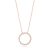 Sif Jakobs - Ezüst nyaklánc medállal - P3660-CZ(RG)-70